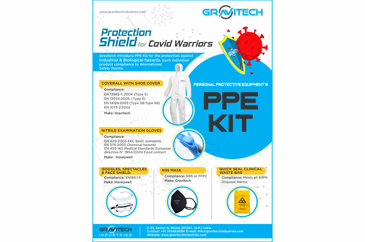 Gravitech PPE Kit Banner